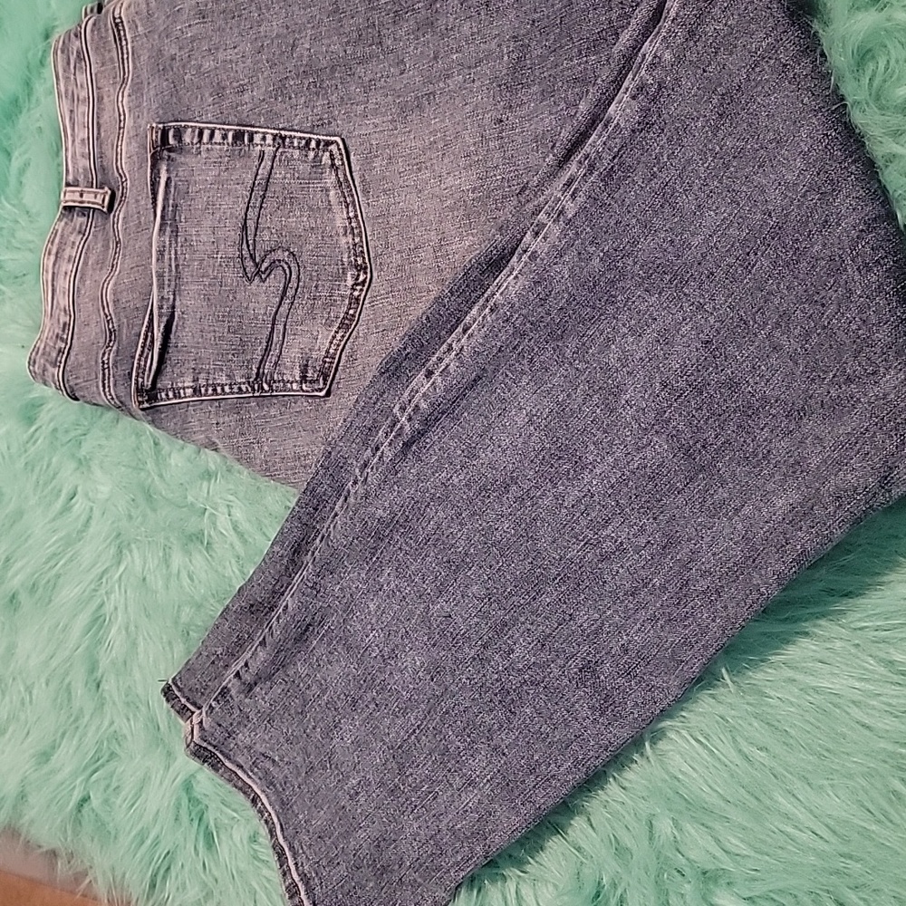 Straight leg silver brand jeans
